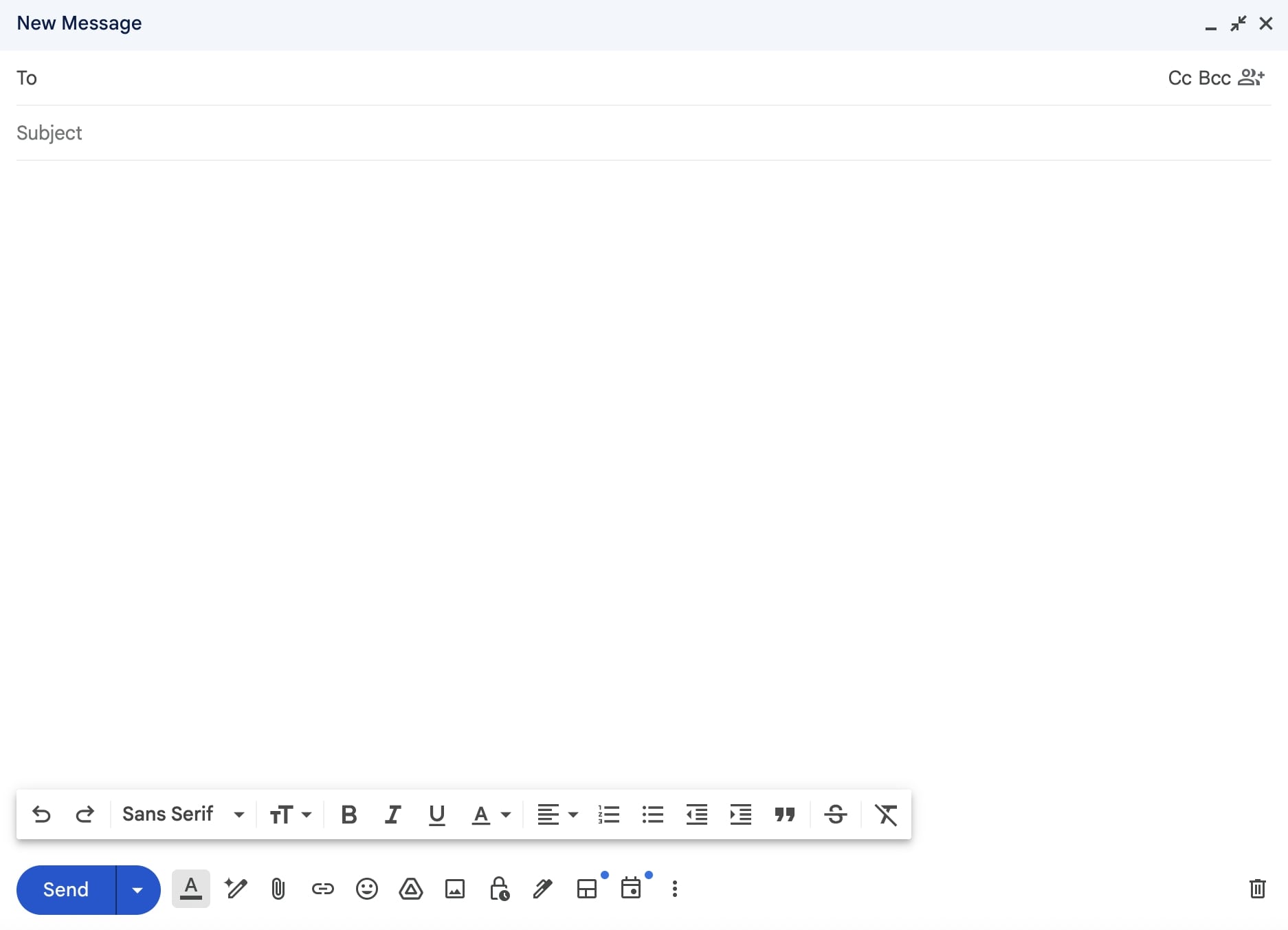 How to send an email in Gmail