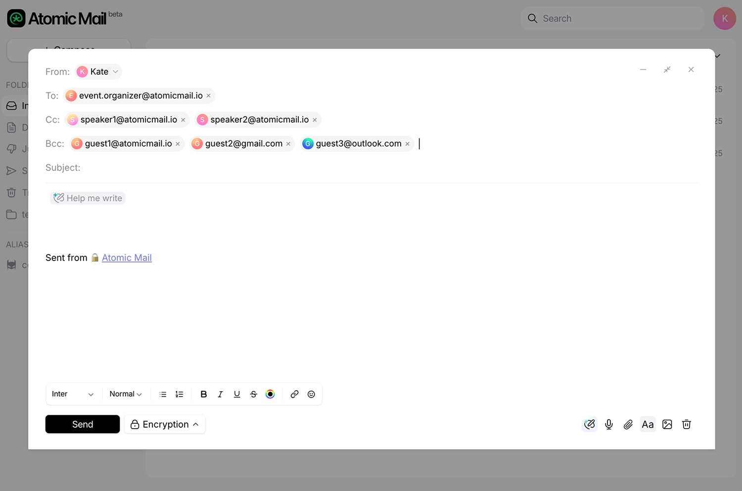 Add additional contacts.