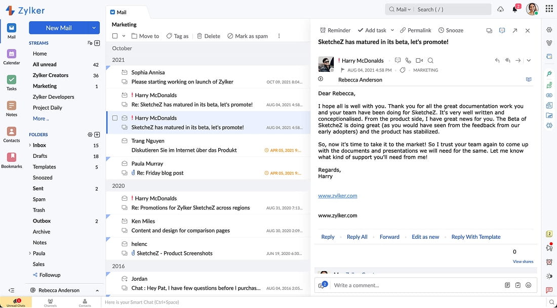 Zoho Mail