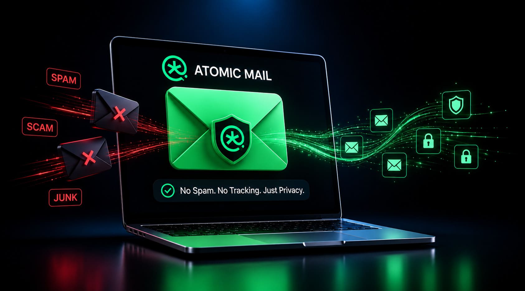 How Atomic Mail Combats Spam While Preserving User Privacy