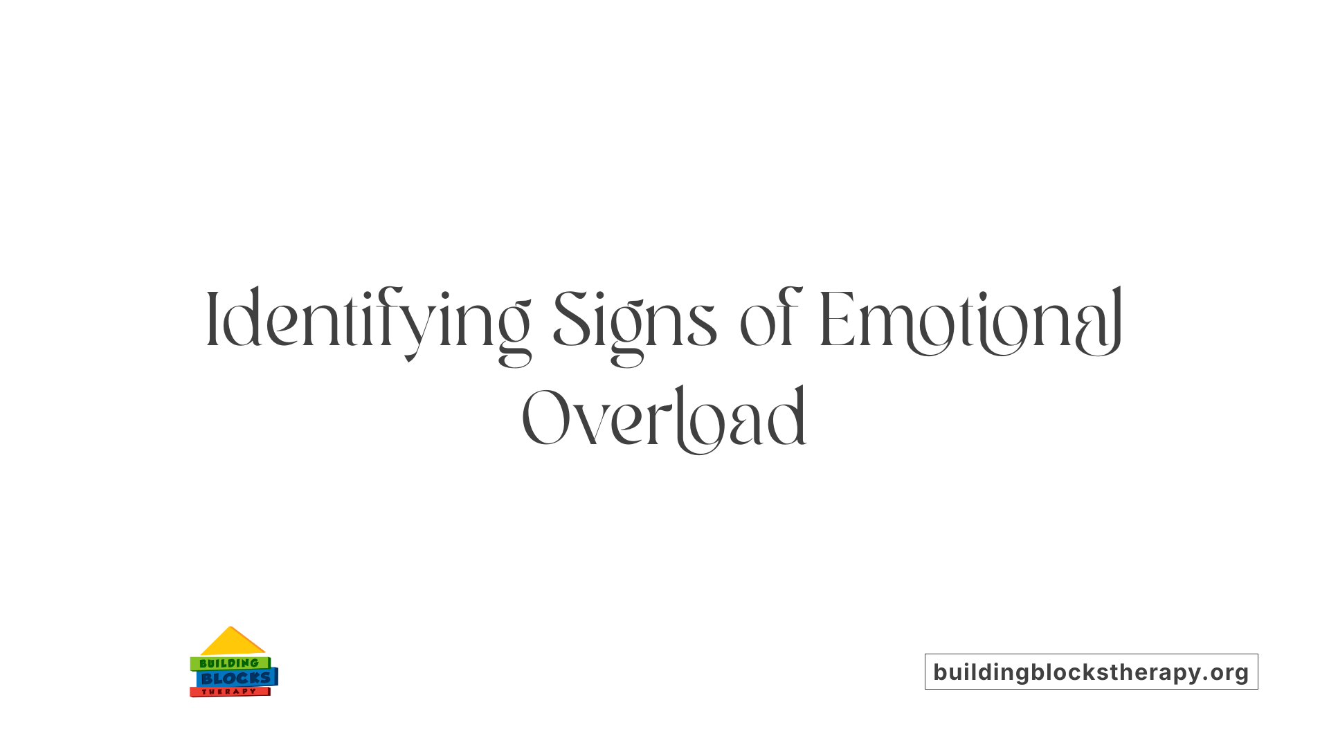 Identifying Signs of Emotional Overload