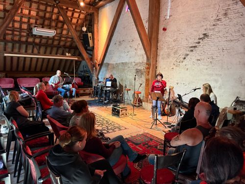 Repeteren voor The Angels Are Singing