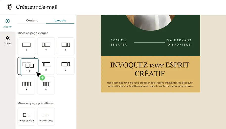 creation d'email