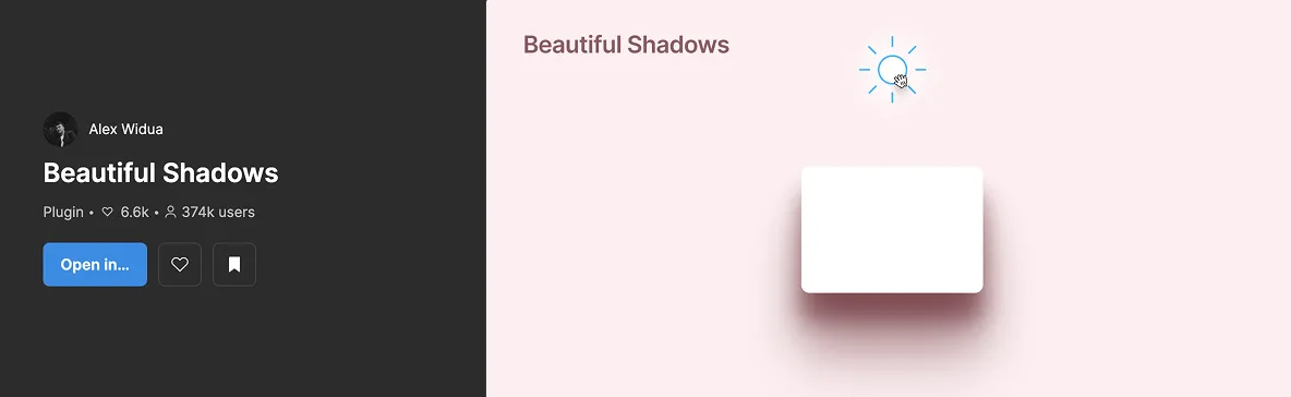 beautiful shadow plugin figma
