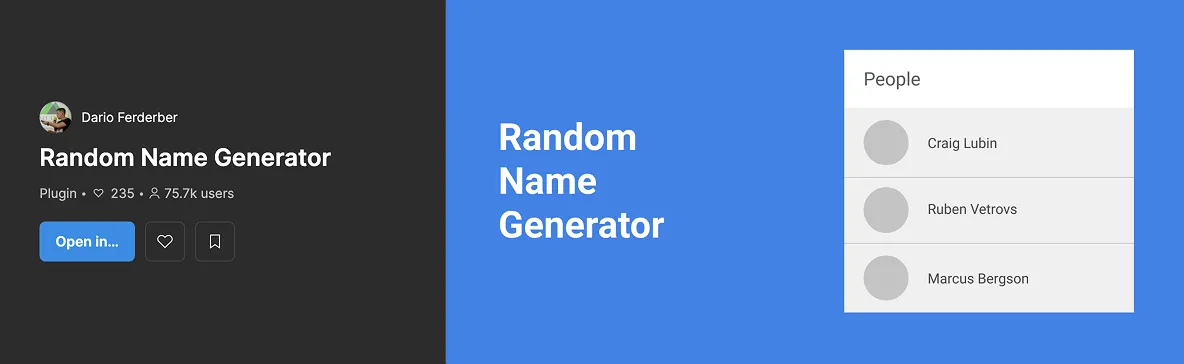 random name generator plugin figma