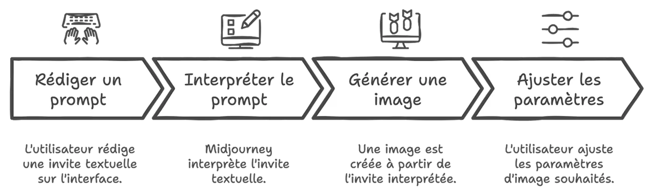 genere une image avec midjourney