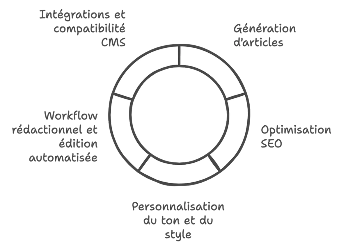 fonctionnalités principales de jasper ai