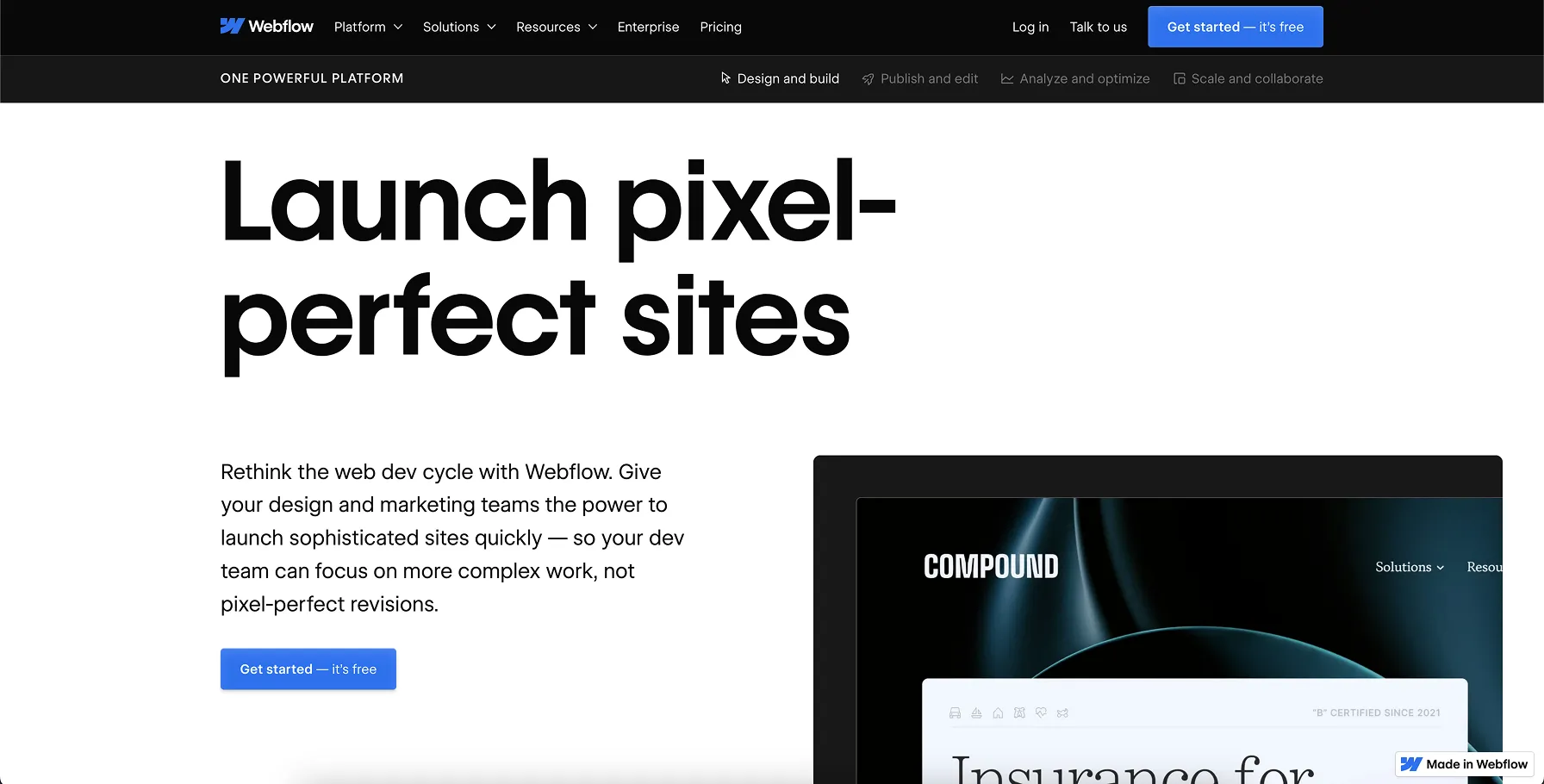 CMS Webflow