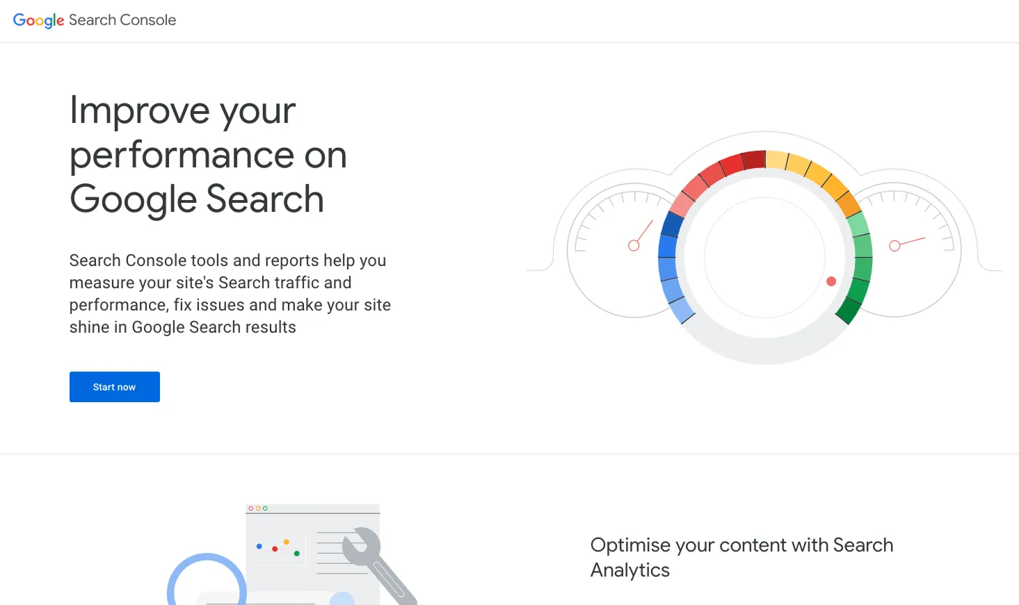 Aperçu de la Search Console