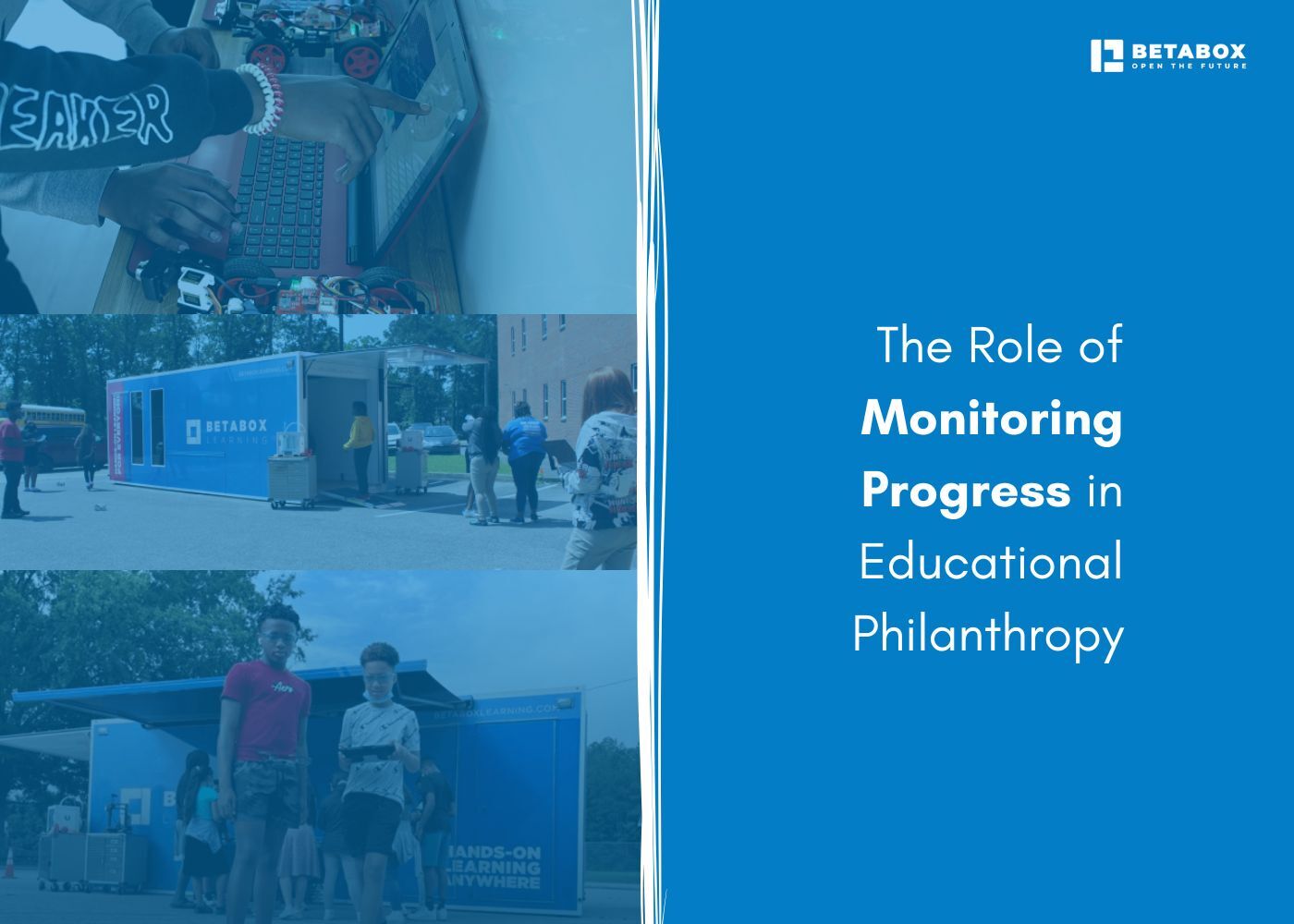 Role of Monitoring Progress in Educational Philanthropy