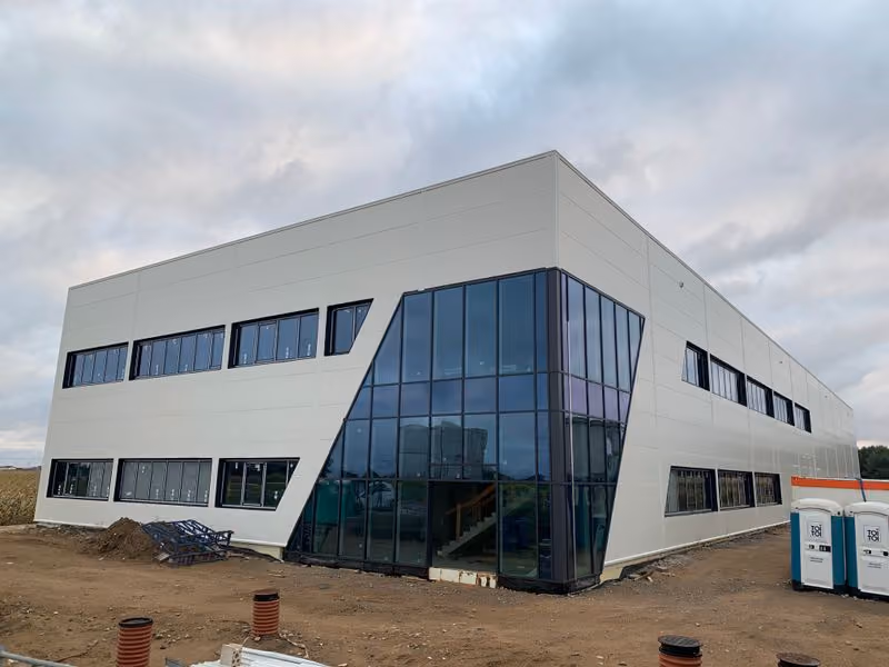 Our building in progress