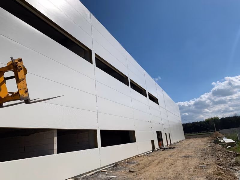 Our building in progress