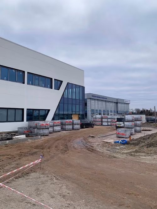 Our building in progress