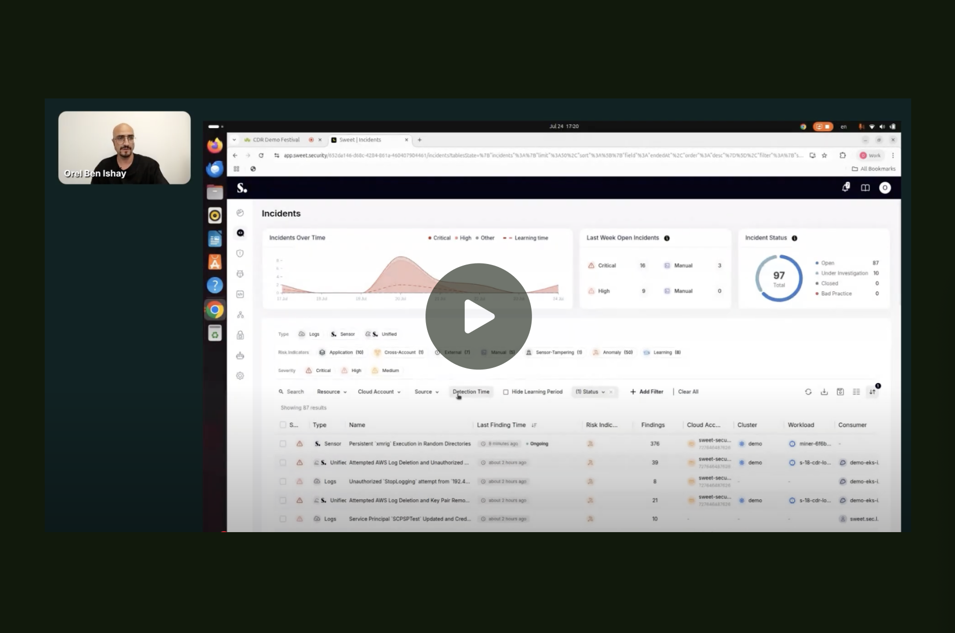 CDR Demo: Sweet Security at the CDR Showdown 2025