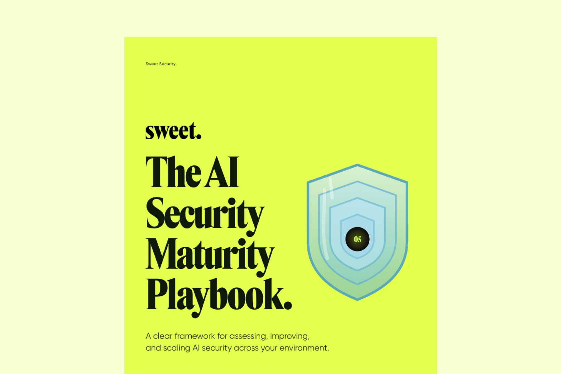 The AI Security Maturity Playbook