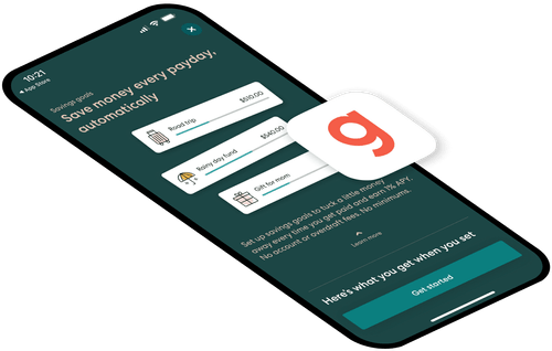 Isometric app screen