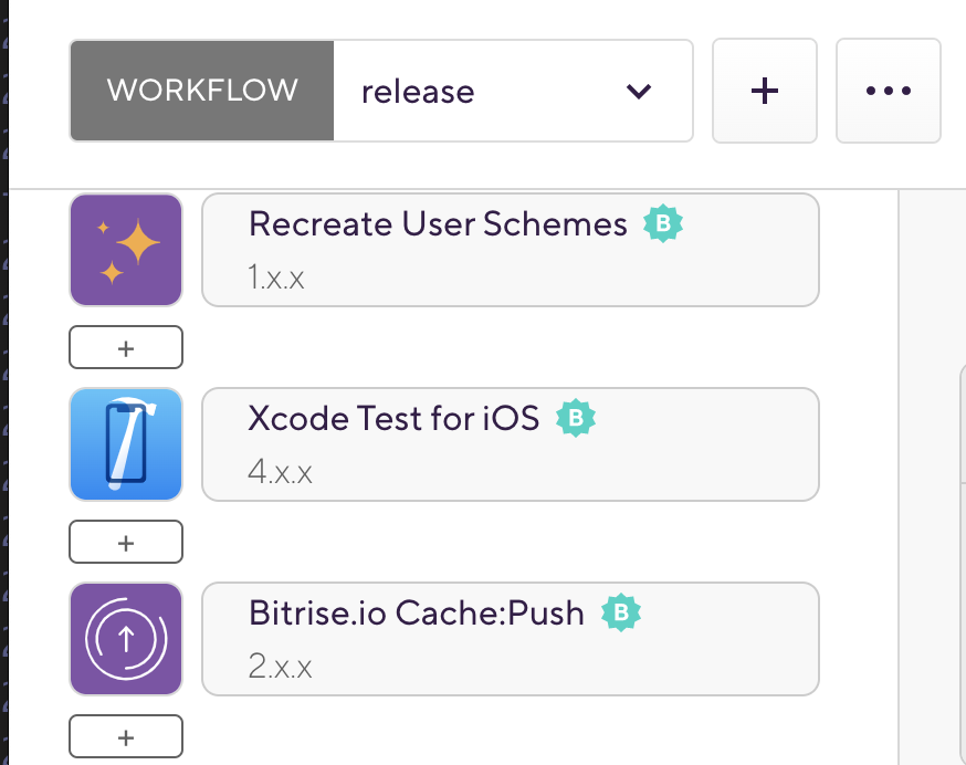 Adding steps to a Bitrise workflow