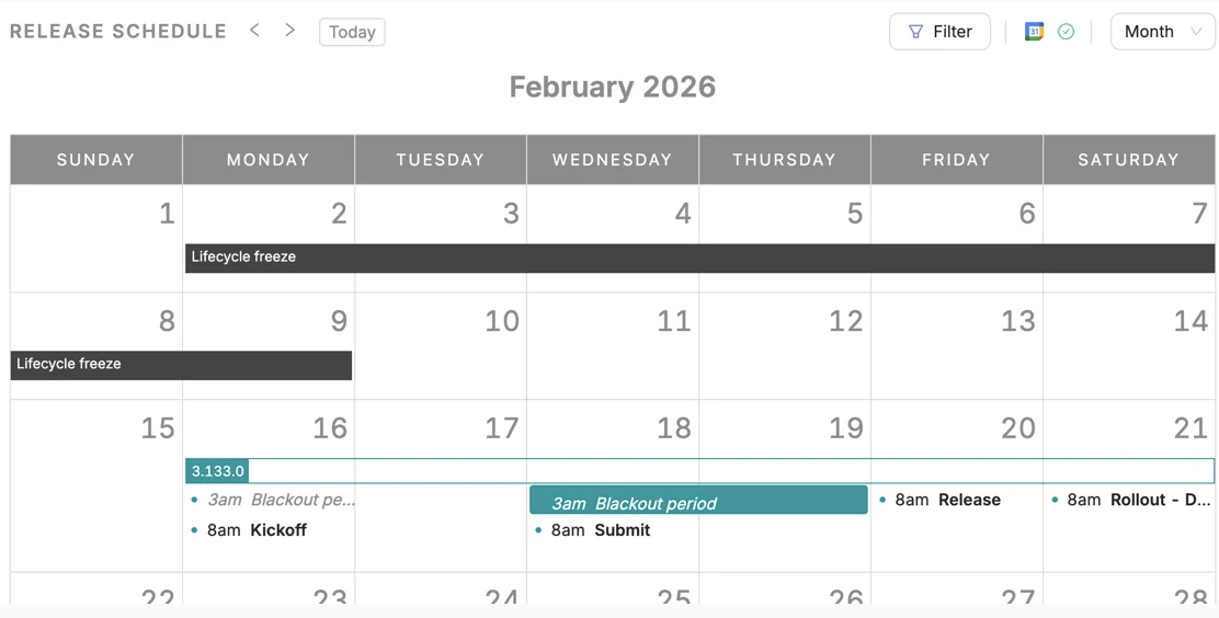 calendar