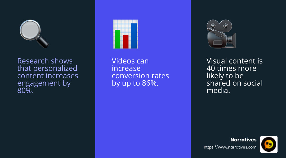 Infographic showing the impact of multimedia on engagement - philanthropic content strategies infographic 3_facts_emoji_blue Infographic showing the impact of multimedia on engagement - philanthropic content strategies infographic 3_facts_emoji_blue