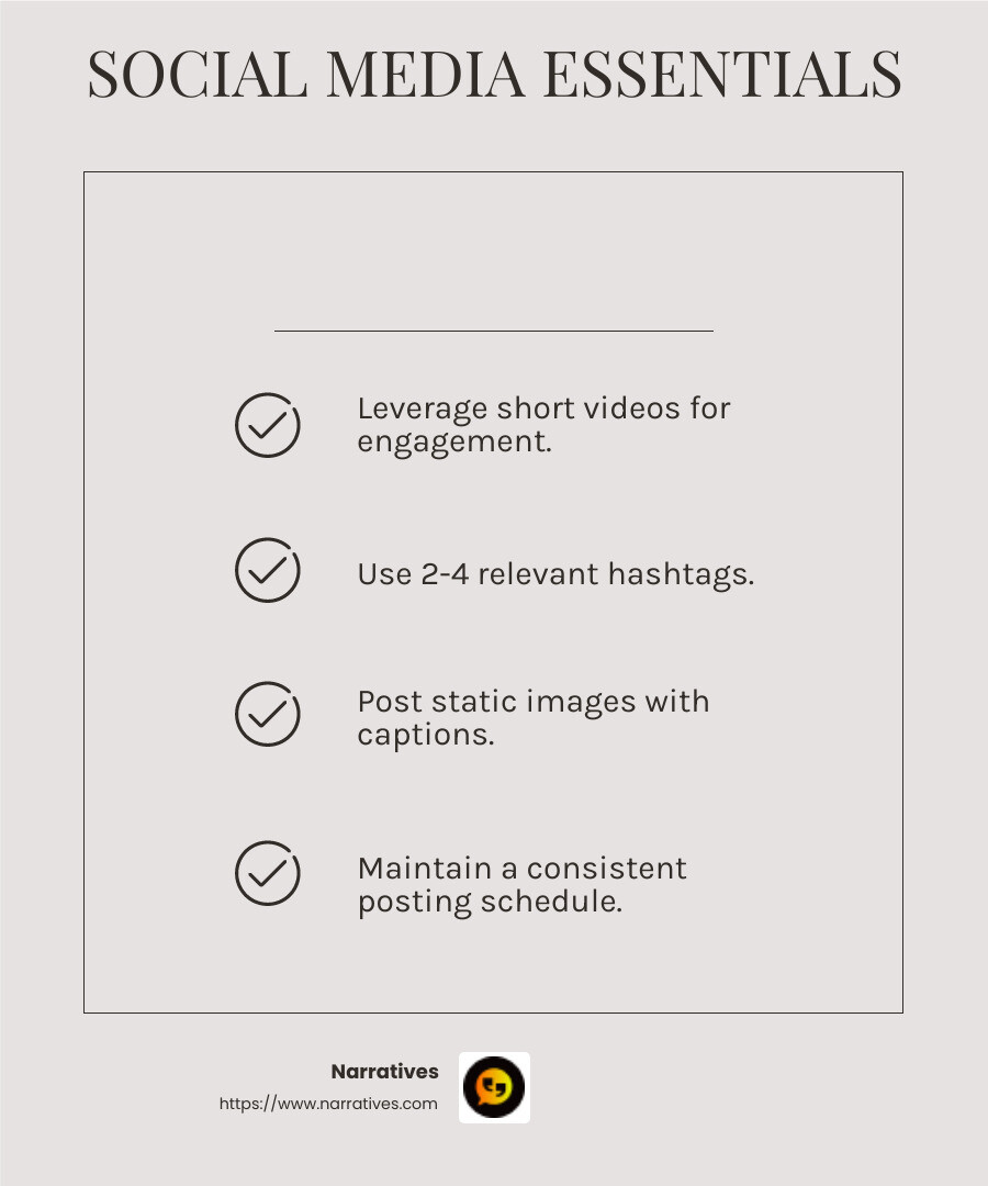 Consistency builds trust and recognition. - social media tips for nonprofits infographic checklist-light-beige Consistency builds trust and recognition. - social media tips for nonprofits infographic checklist-light-beige