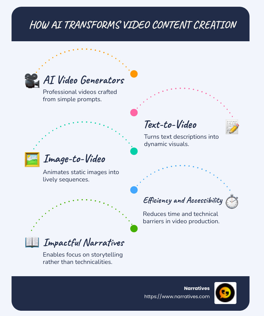 The Potential of AI Video Generators in Storytelling - video content creation ai infographic infographic-line-5-steps-blues-accent_colors The Potential of AI Video Generators in Storytelling - video content creation ai infographic infographic-line-5-steps-blues-accent_colors