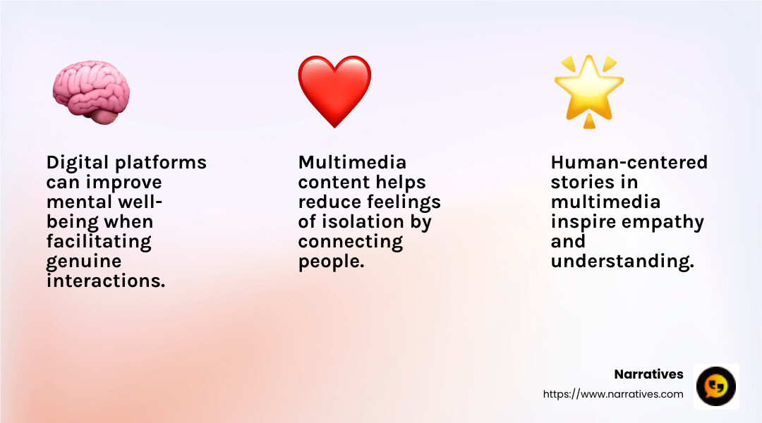 Stat about social media and mental health - social impact multimedia infographic 3_facts_emoji_light-gradient Stat about social media and mental health - social impact multimedia infographic 3_facts_emoji_light-gradient