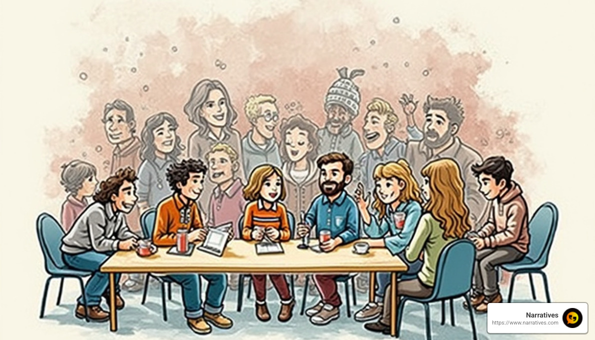 Storytelling Techniques Graphic - Storytelling content ideas