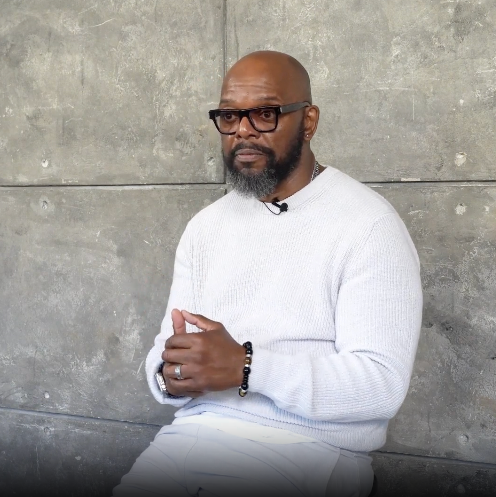 Tyron during his Narratives Stories interview