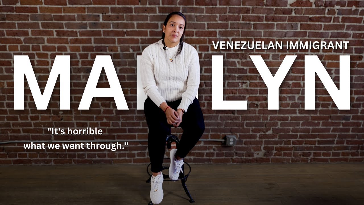 Still from the Narratives video interview Venezuelan Mother Endures Hell for a Better Life in the United States