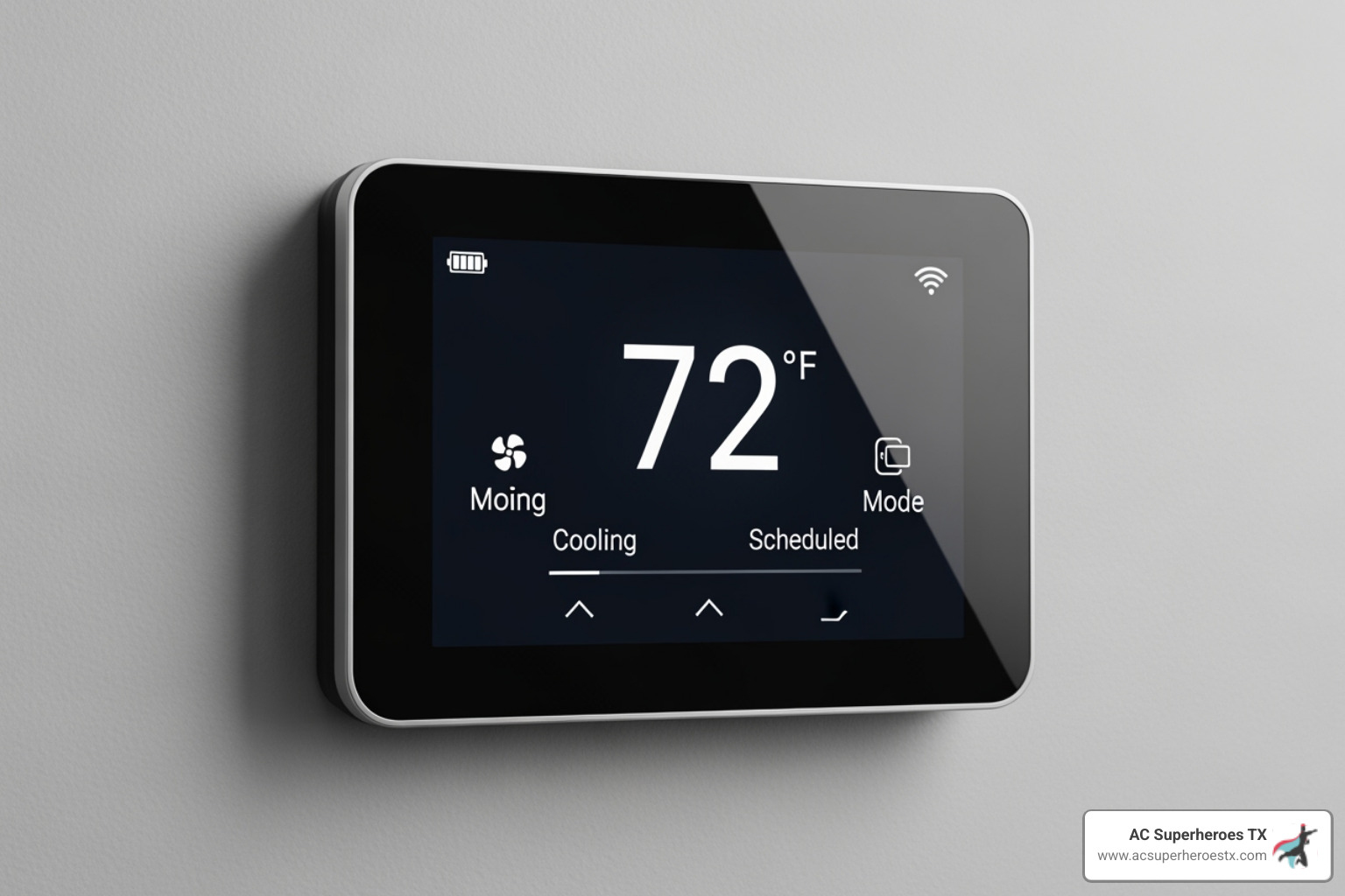 programmable smart thermostat - ac repair round rock texas