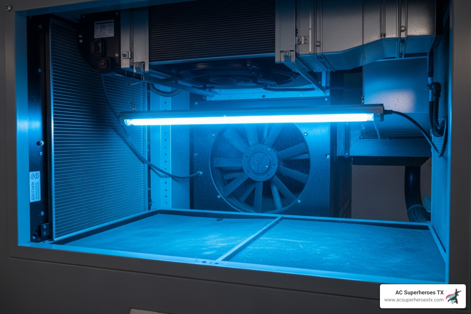 UV light HVAC air handler - UV light HVAC