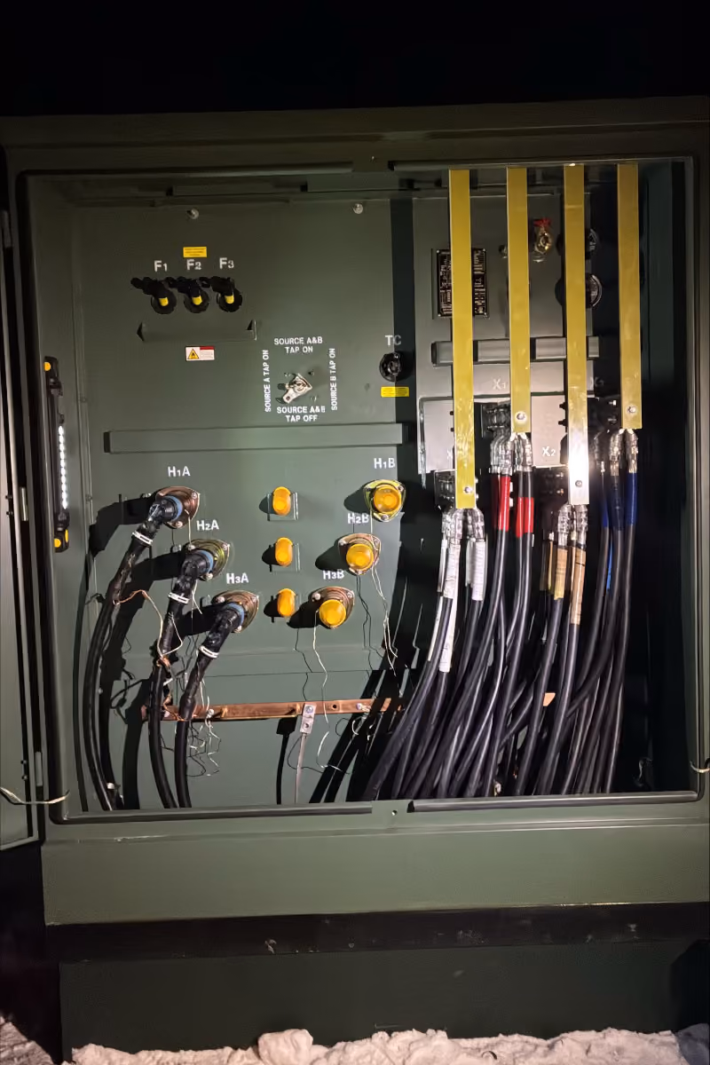 Transformateur sur socle