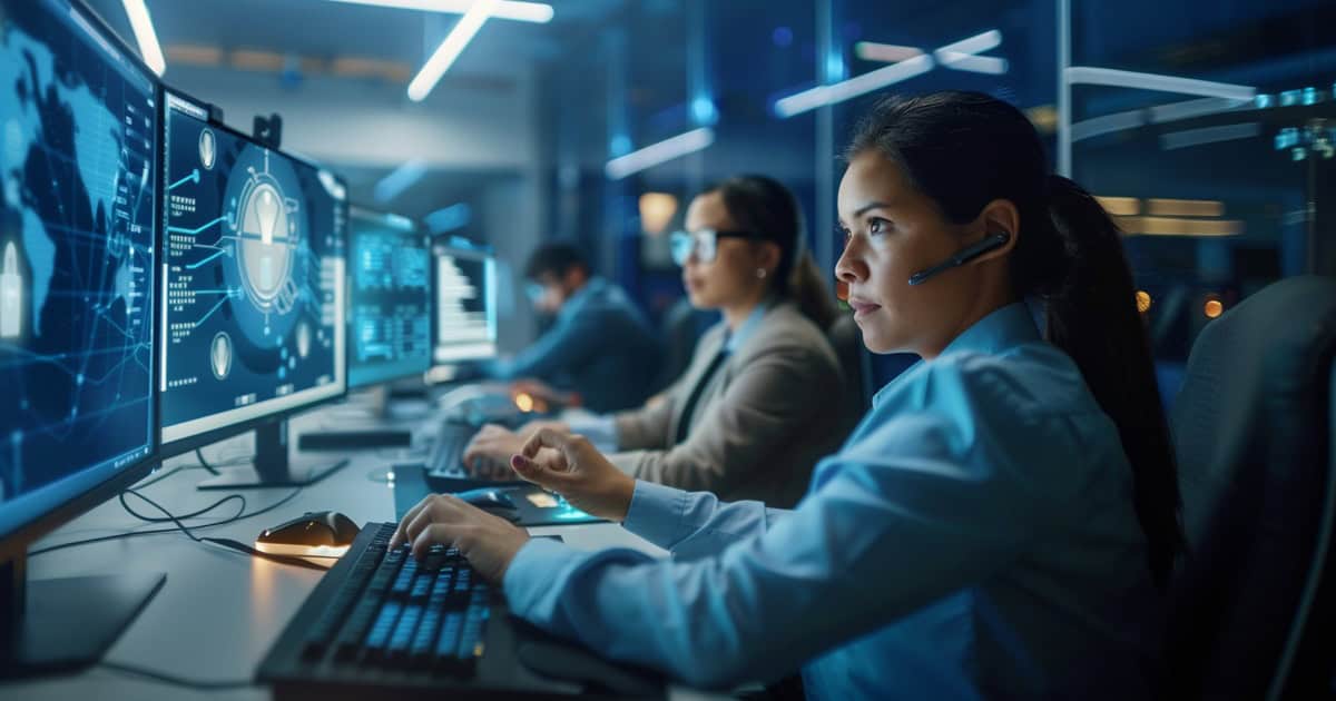 User sending an encrypted email through a secure business communication platform.