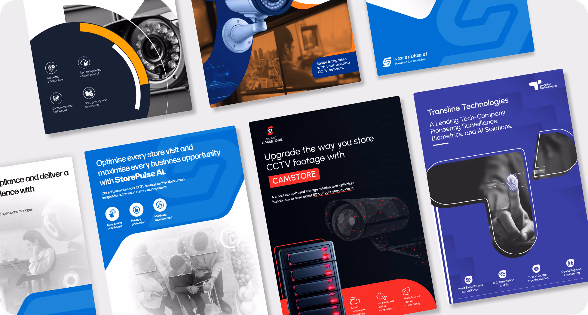Software sales brochure design 