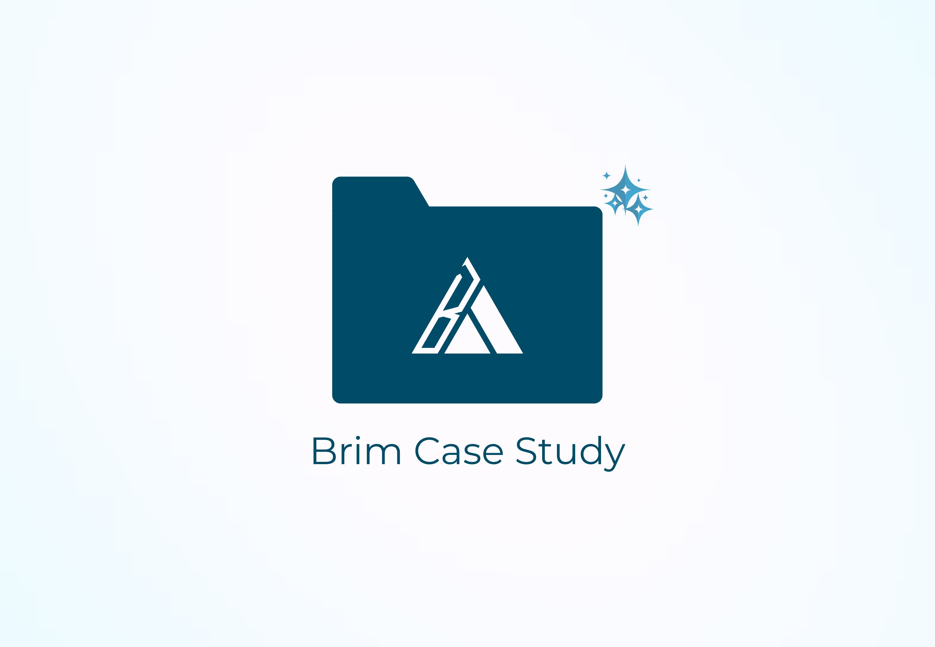Brim Case Study in a folder