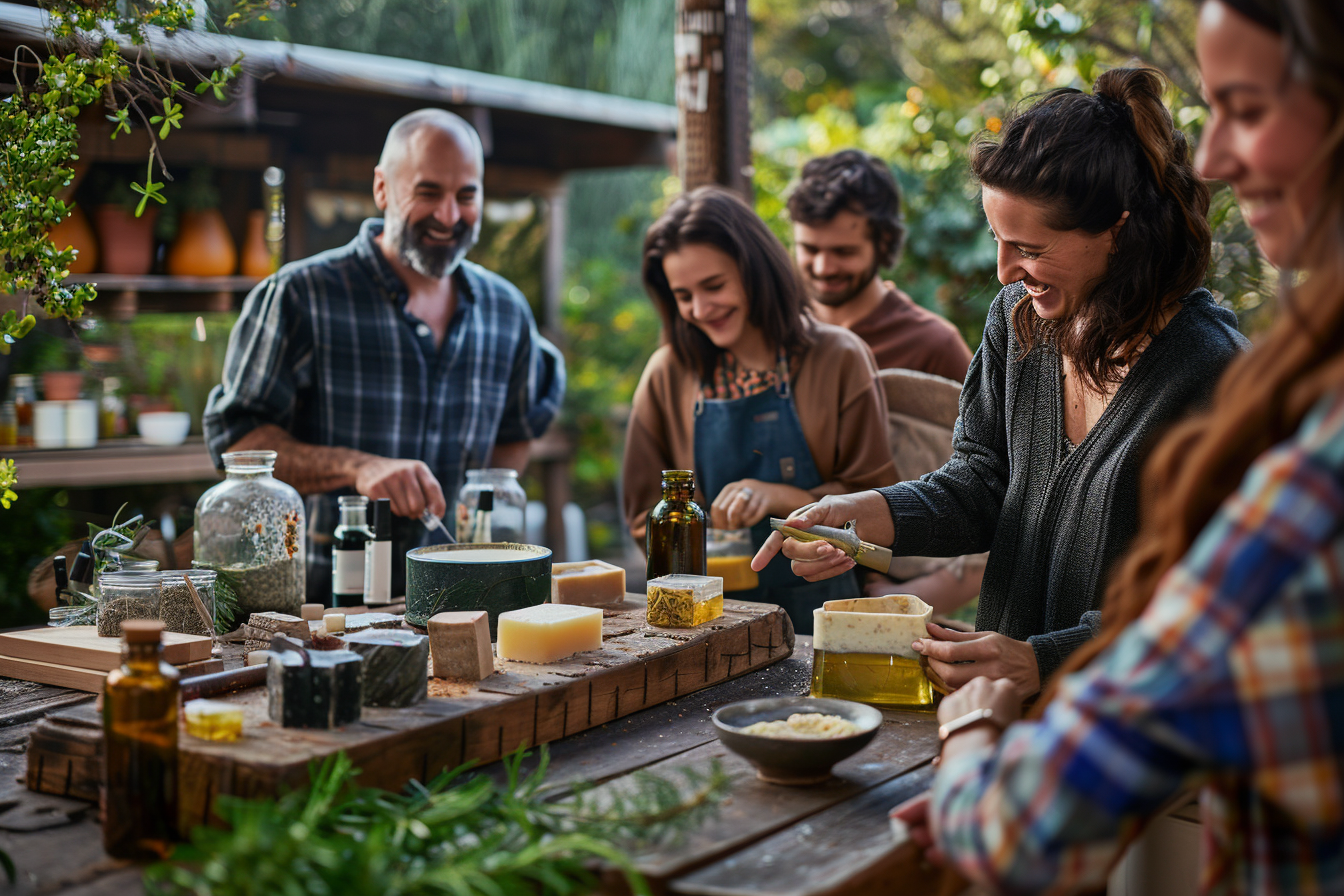 Team-building création : Atelier savon naturel