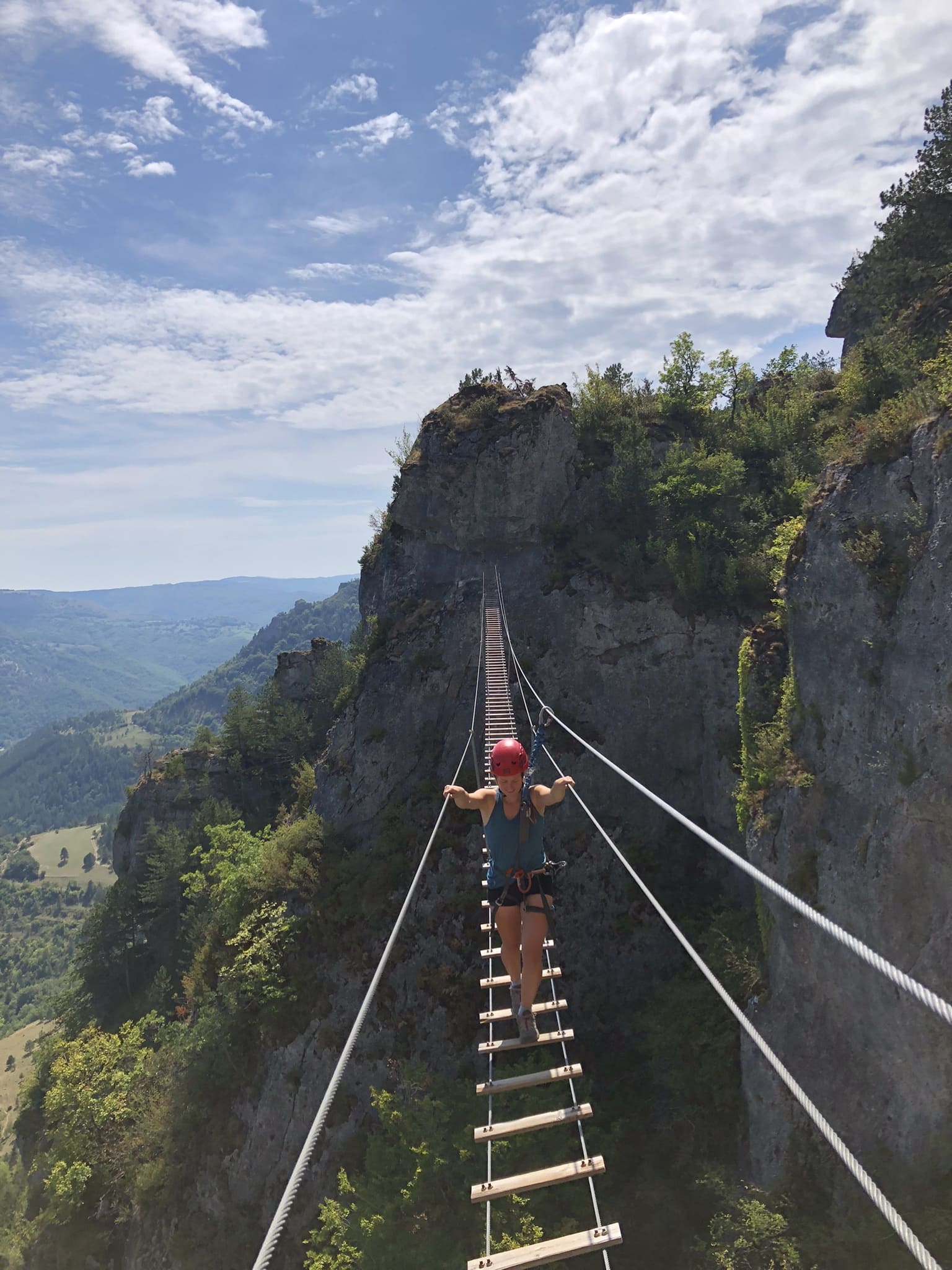Team-building cohésion : Via ferrata accessible
