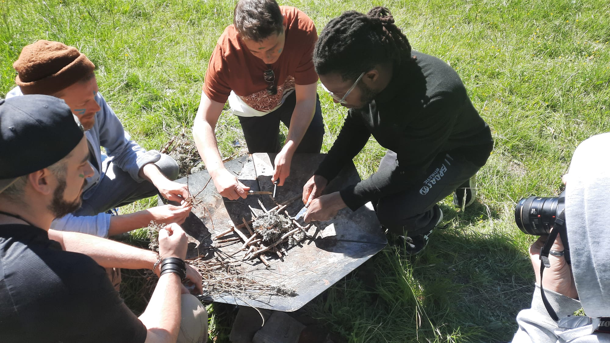 Team-building création : Cuisine naturelle sur feu de bois