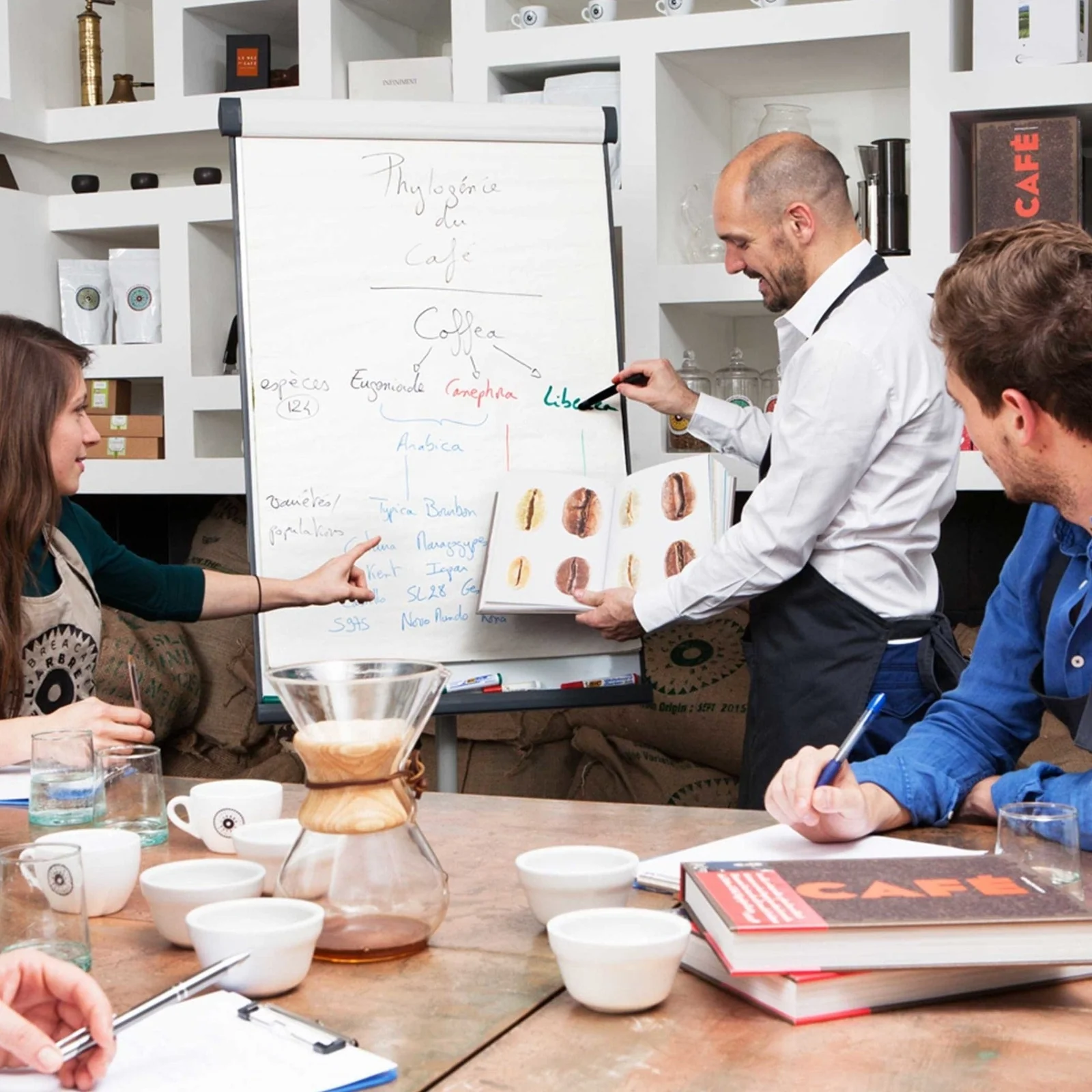 Team-building découverte : Atelier café gourmand et chocolat