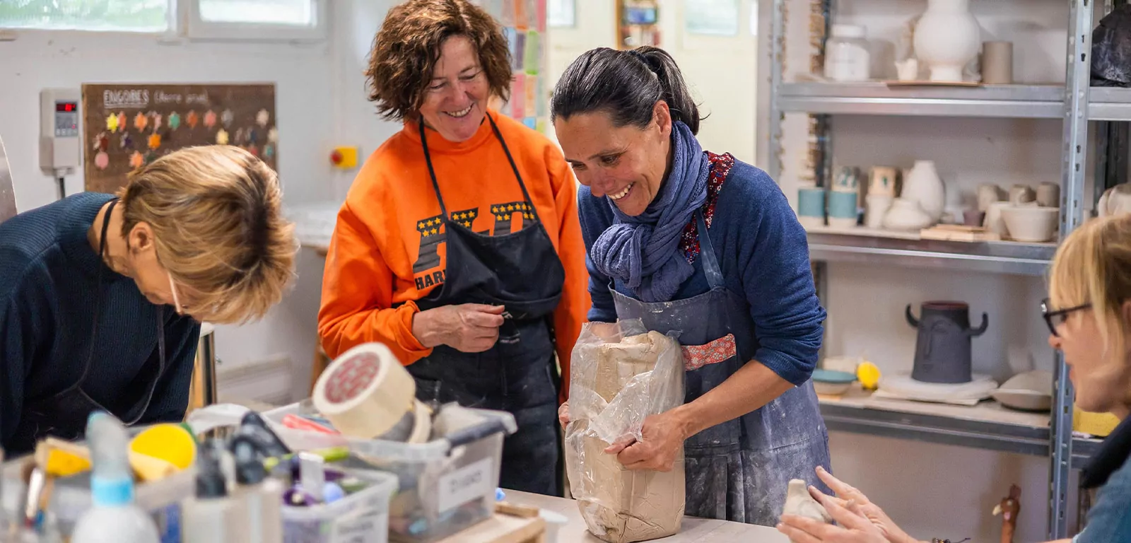 Team-buiding création : Atelier poterie créatif