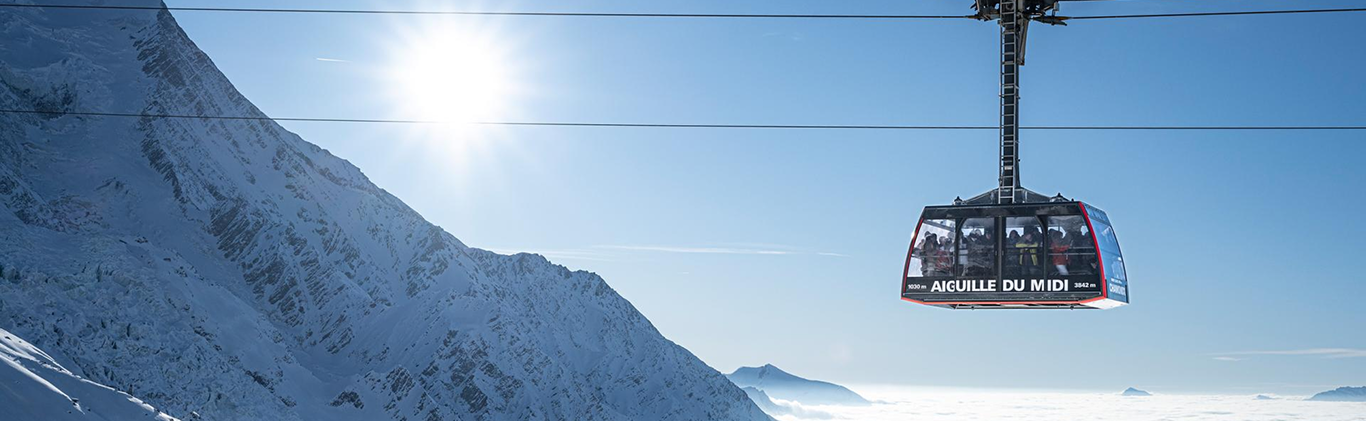Cohésion d'équipe - Aiguille du midi
