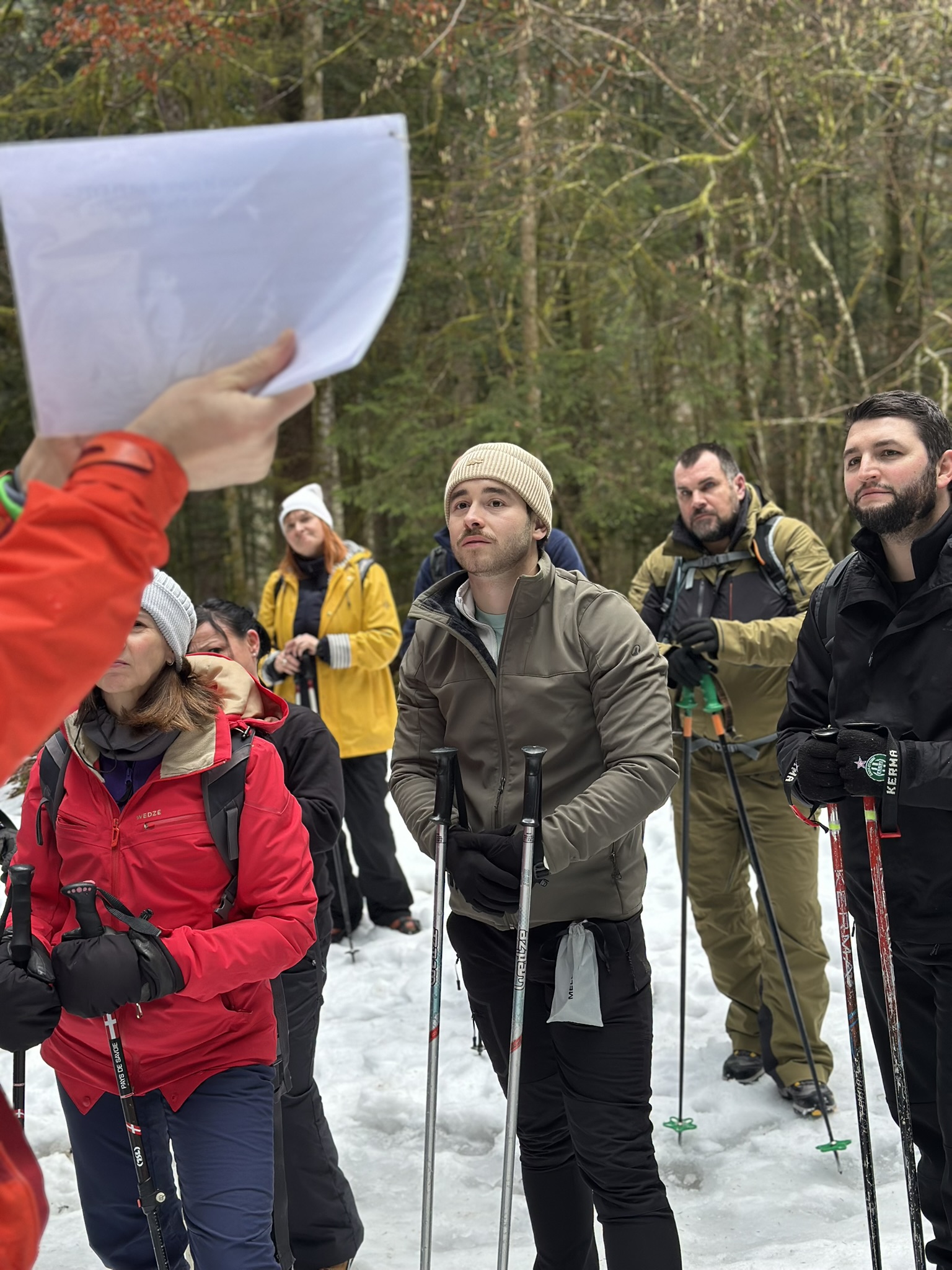 Rando piano en hiver