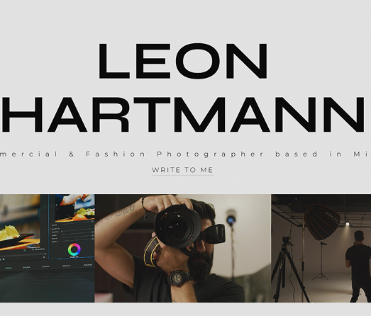 A mockup of a project