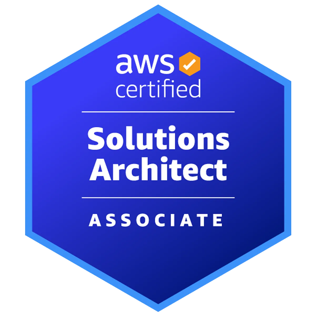 AWS Certified Solutions Architect – Associate badge