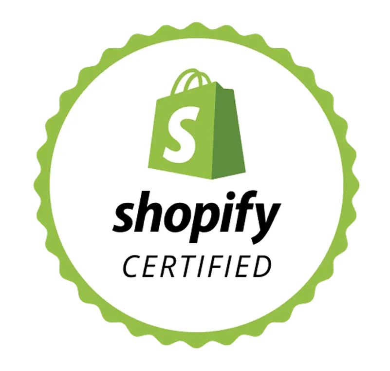 Shopify Certified badge