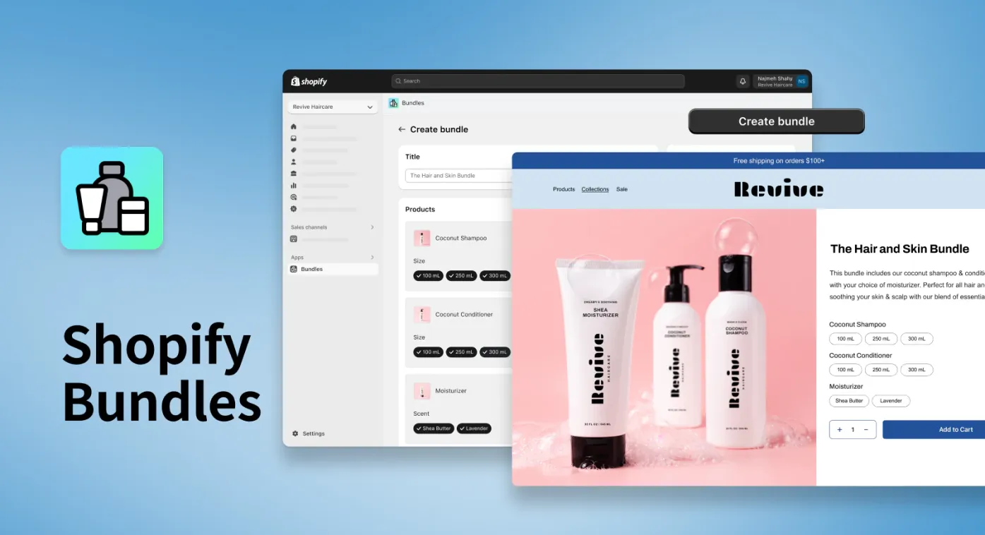 Shopify Bundles app.
