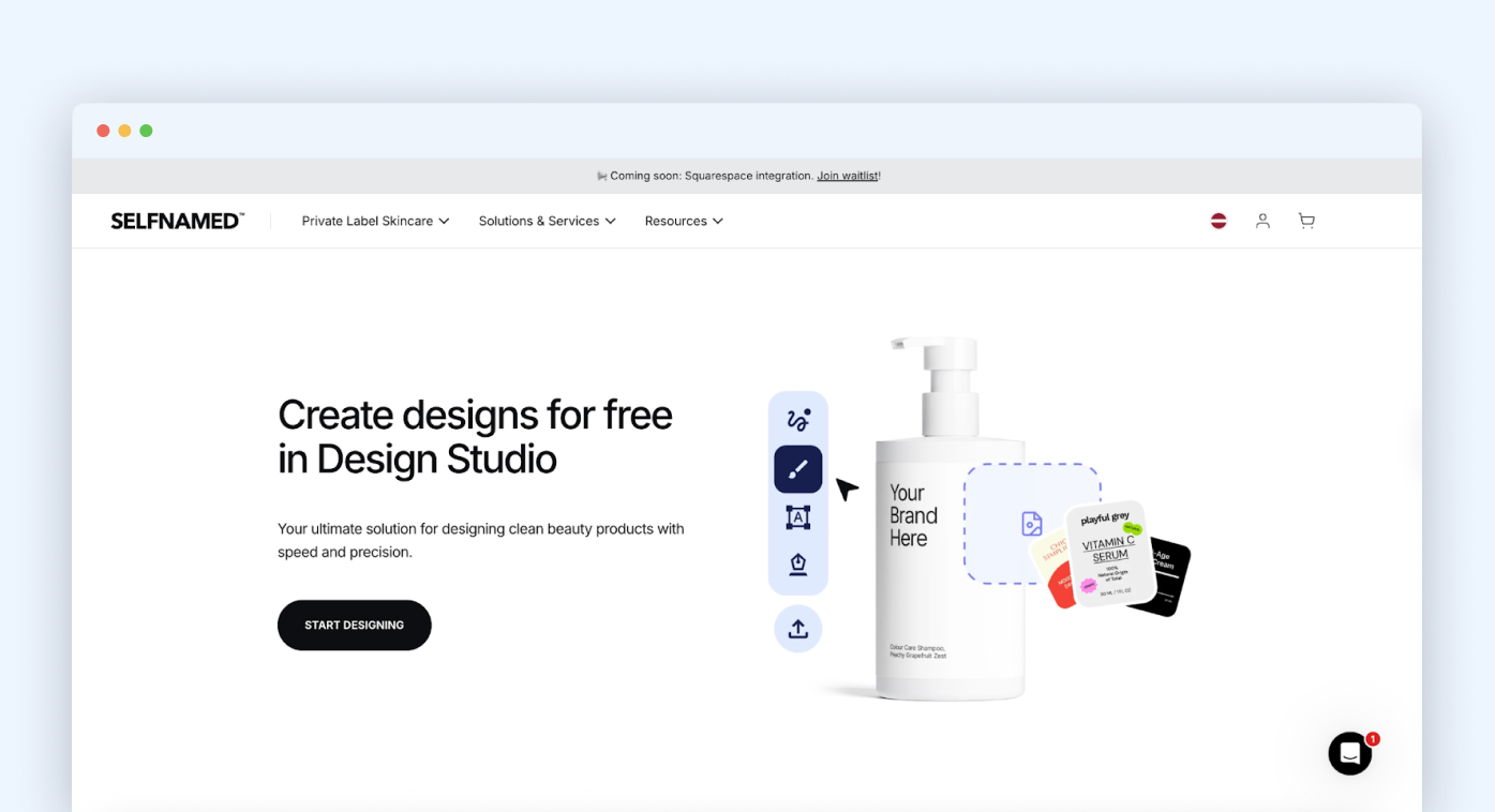 Selfnamed's design studio.