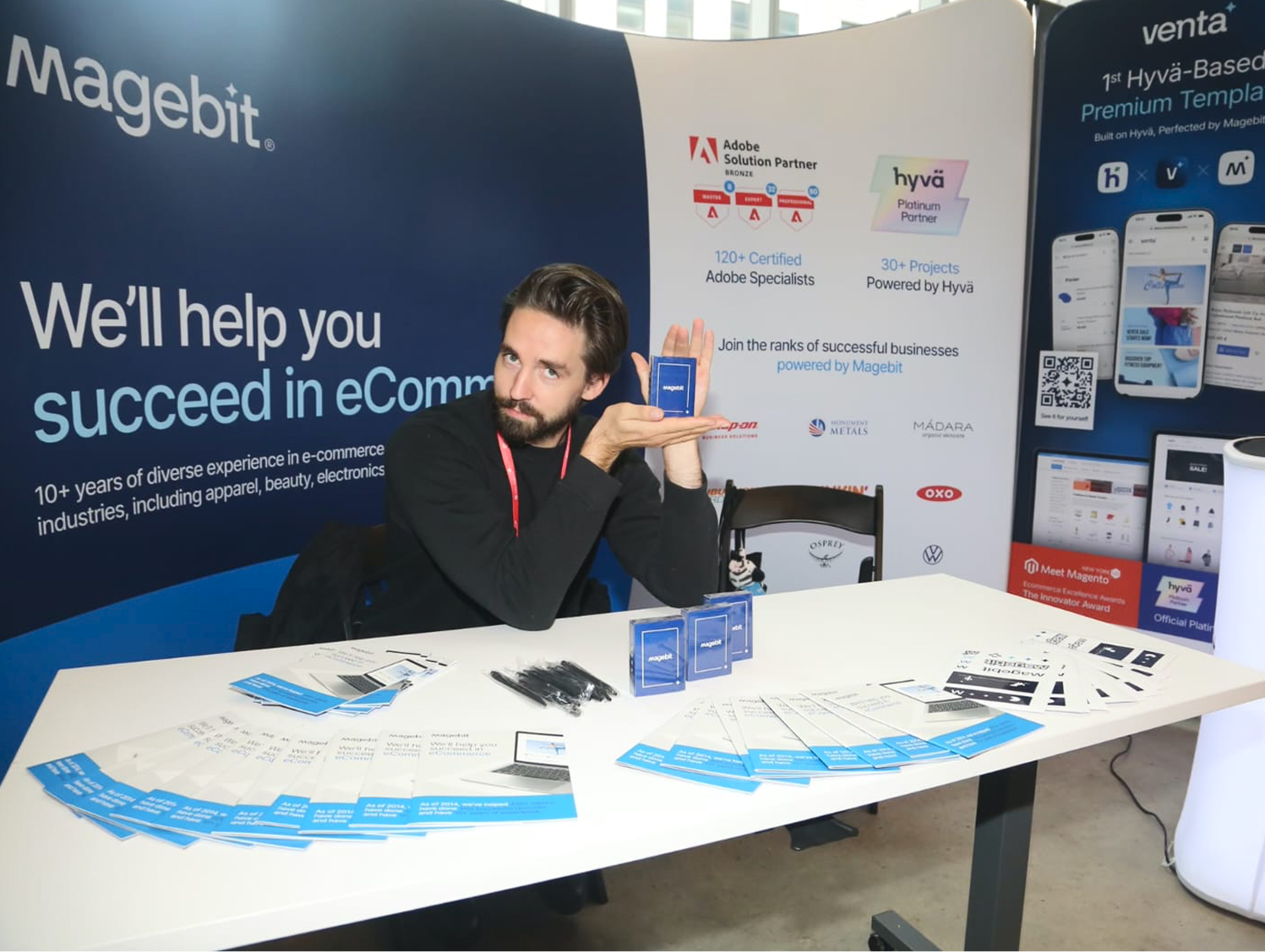 Magebit at the MMNYC 2025 conference.