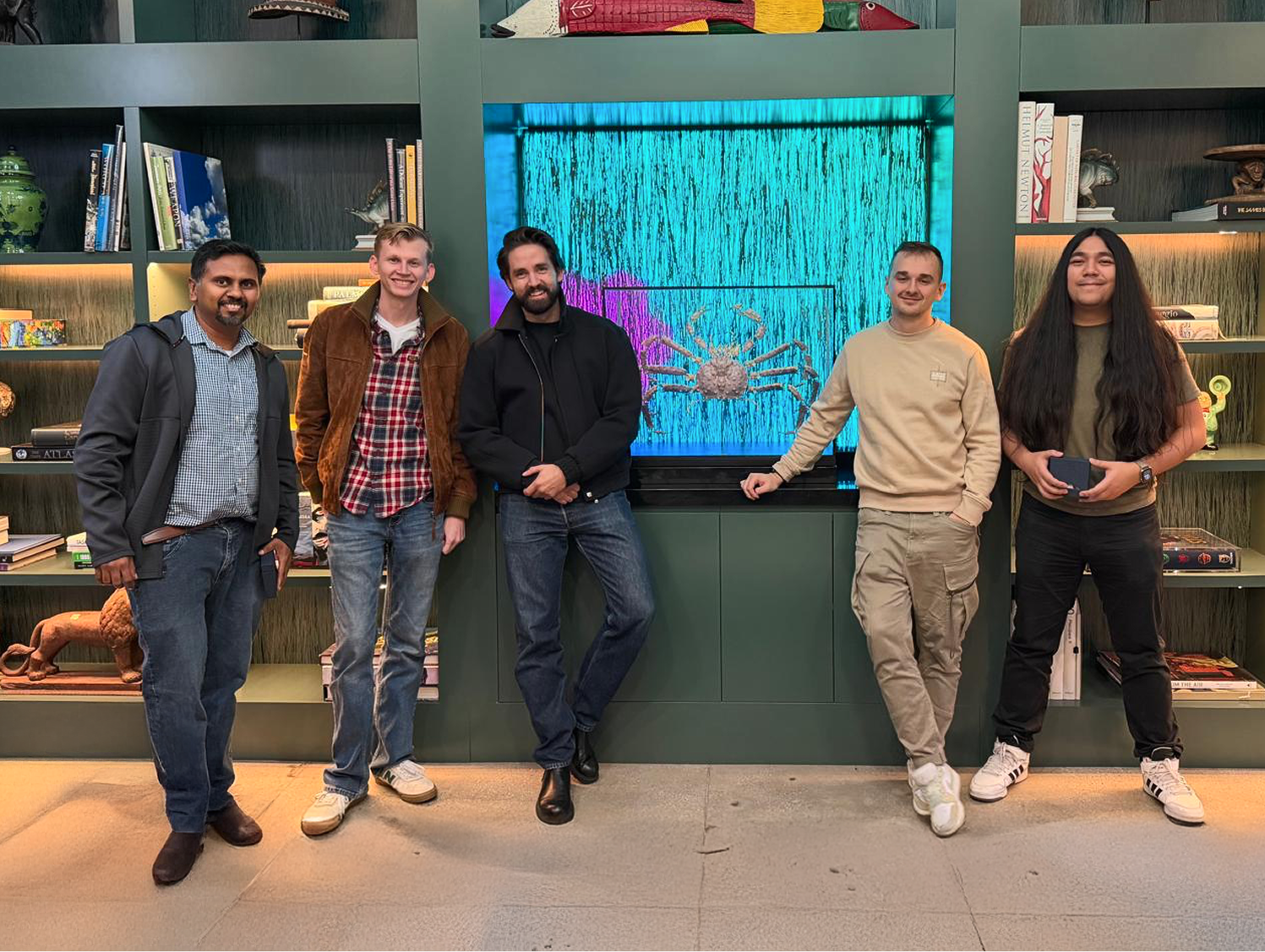 Magebit visiting Rocket Shippers.