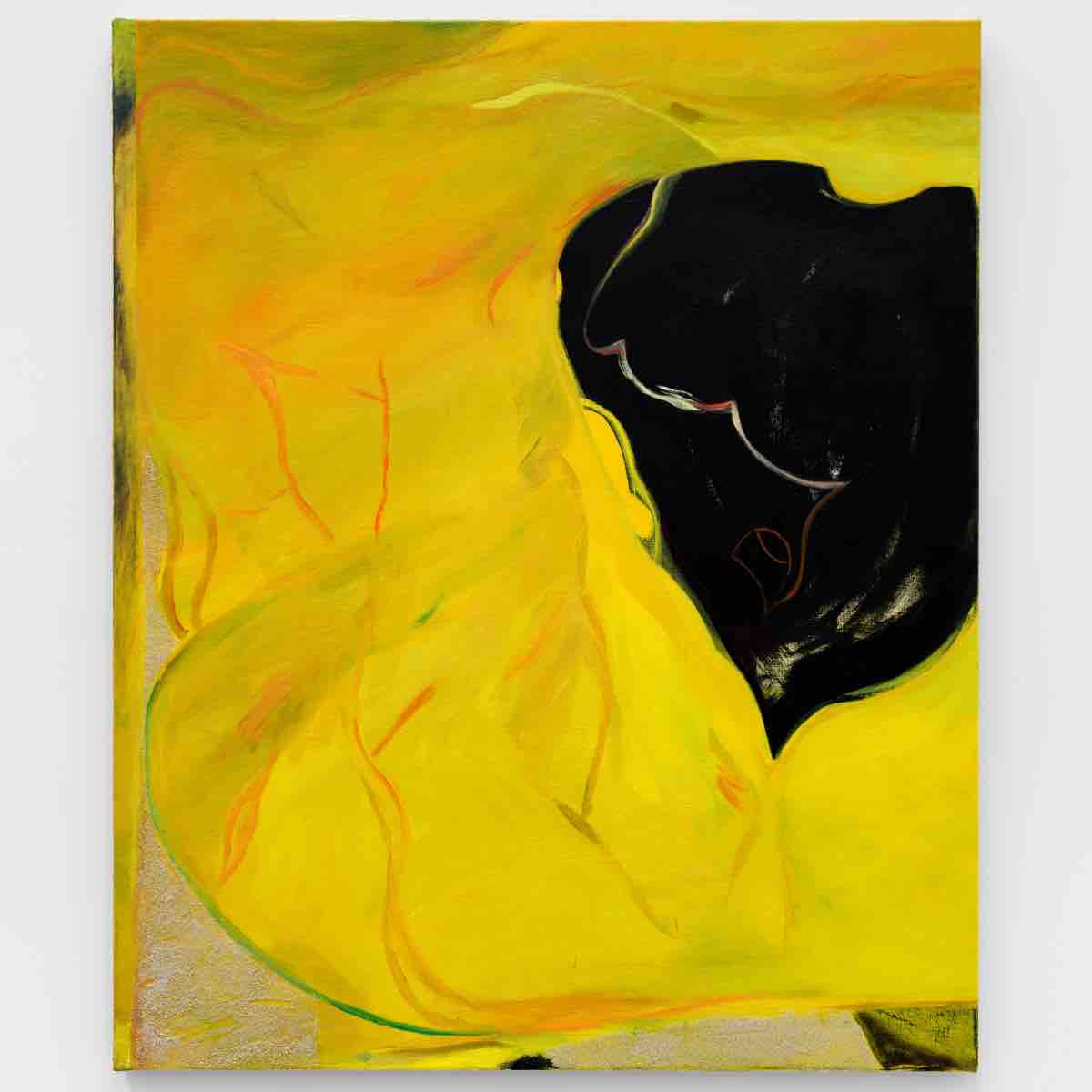 Avery Z. Nelson, Full Flow, 2023. Oil on linen, 34" x 30"